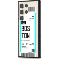 Personalised Boston Boarding Pass