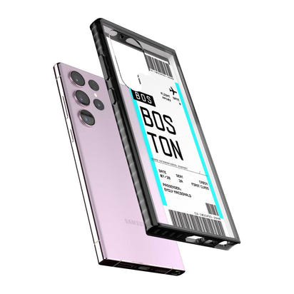 Personalised Boston Boarding Pass