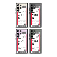 Personalised Austin Boarding Pass