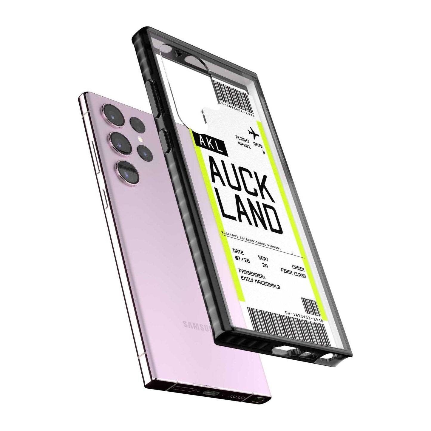 Personalised Auckland Boarding Pass