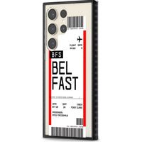 Personalised Belfast Boarding Pass