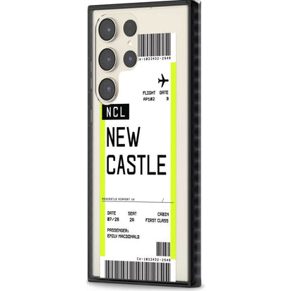 Personalised Newcastle Boarding Pass