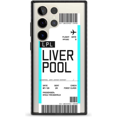 Personalised Liverpool Boarding Pass