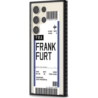 Personalised Frankfurt Boarding Pass