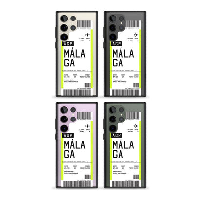 Personalised Málaga Boarding Pass