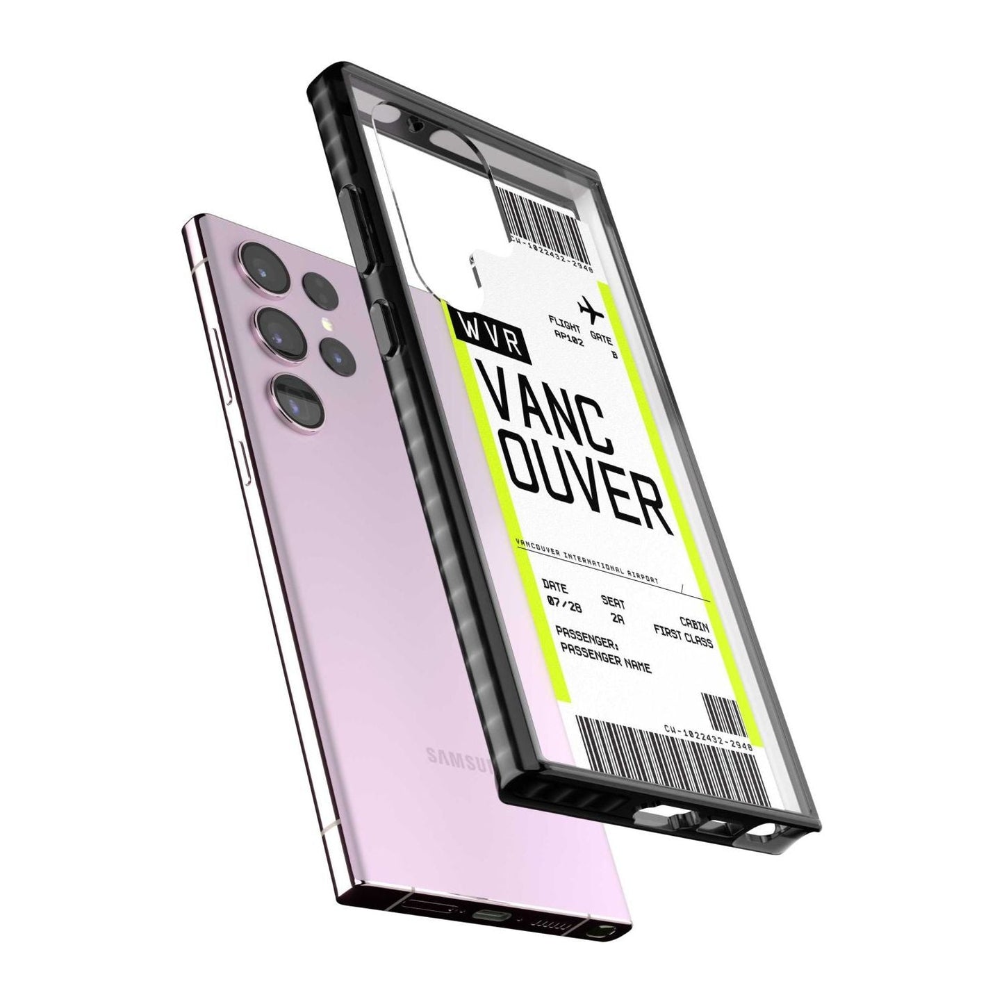 Personalised Vancouver Boarding Pass