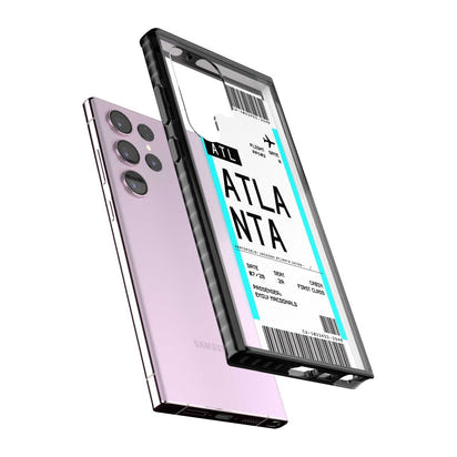 Personalisierte Atlanta-Bordkarte