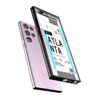 Personalisierte Atlanta-Bordkarte