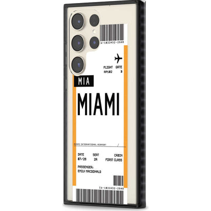 Personalised Miami Boarding Pass