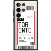 Personalised Toronto Boarding Pass