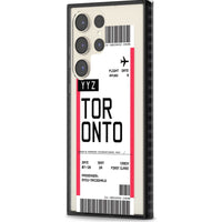 Personalised Toronto Boarding Pass