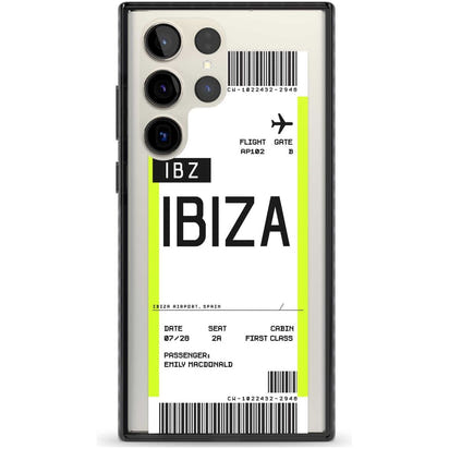 Personalised Ibiza Boarding Pass