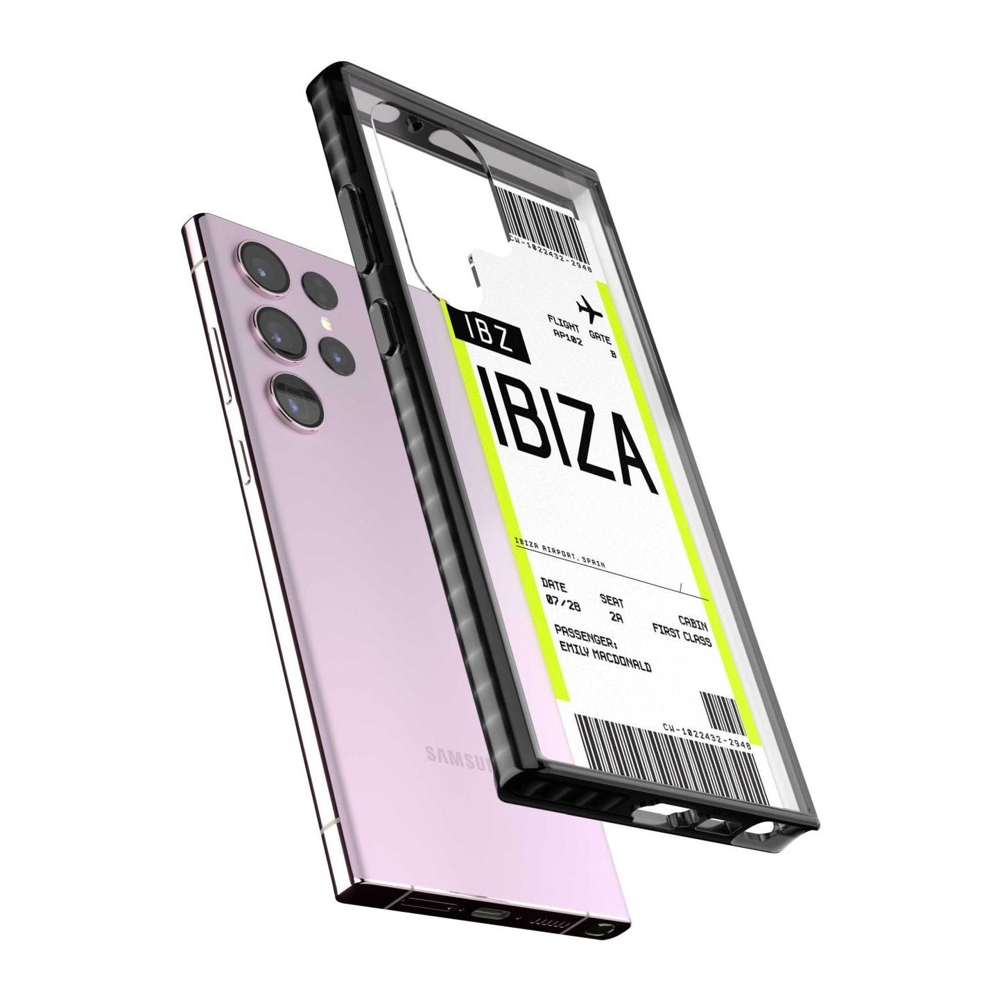 Personalised Ibiza Boarding Pass