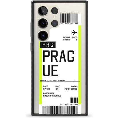 Personalised Prague Boarding Pass