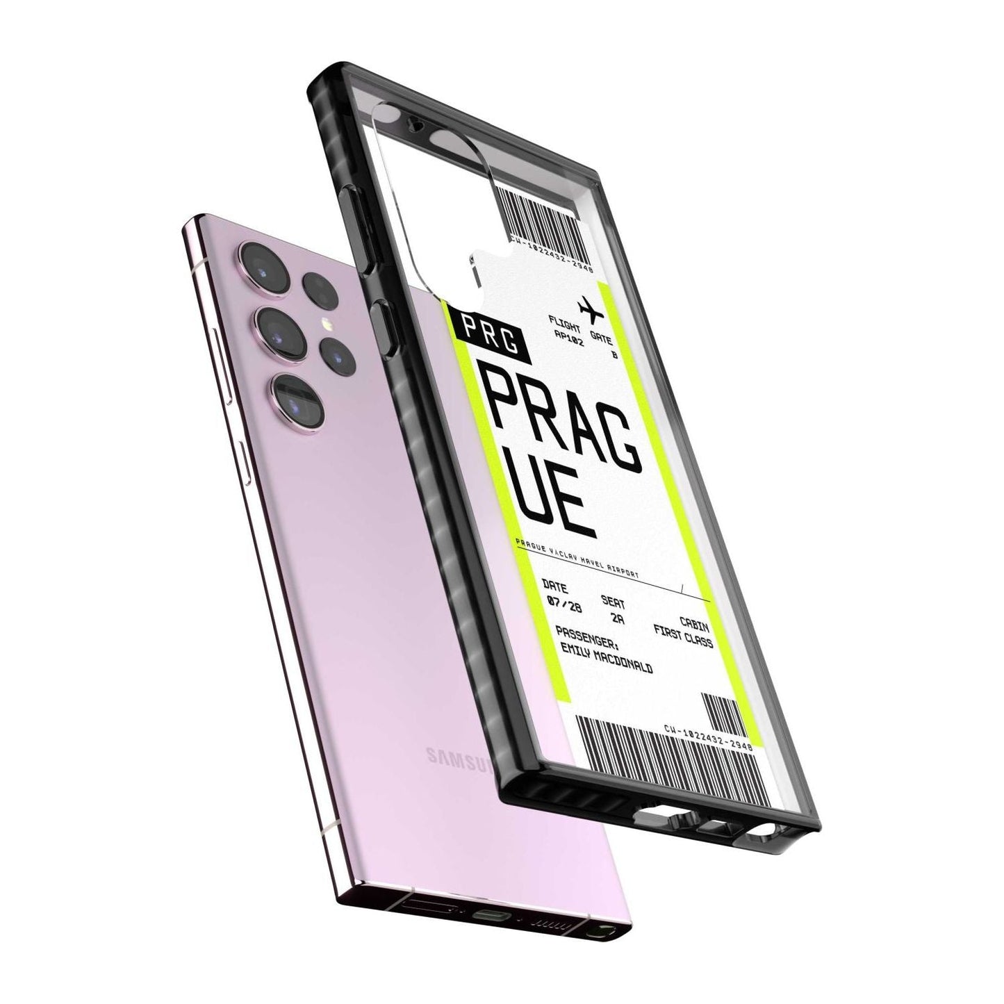 Personalised Prague Boarding Pass