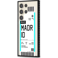 Personalised Madrid Boarding Pass