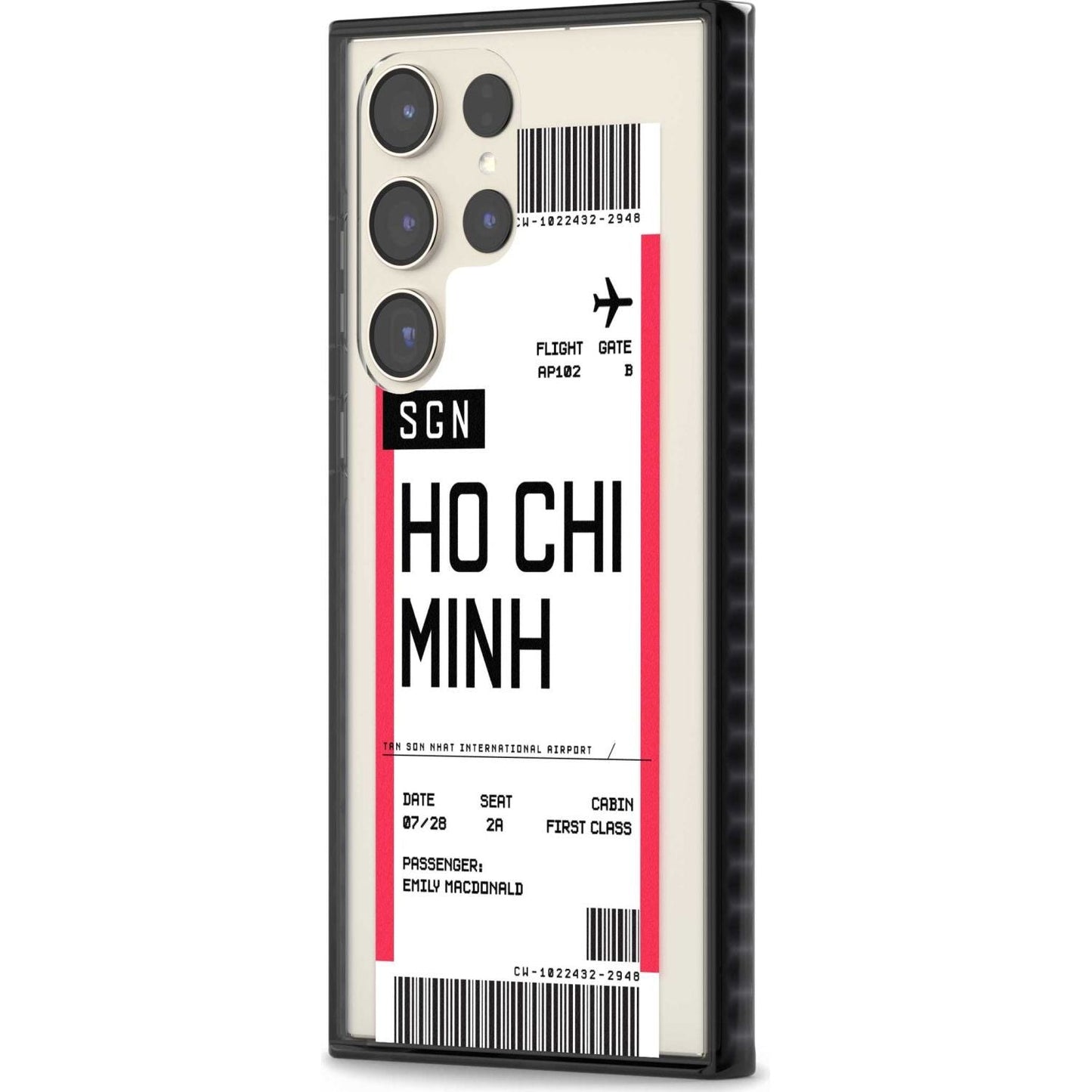 Personalised Ho Chi Minh Boarding Pass