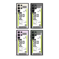 Personalised Seoul Boarding Pass