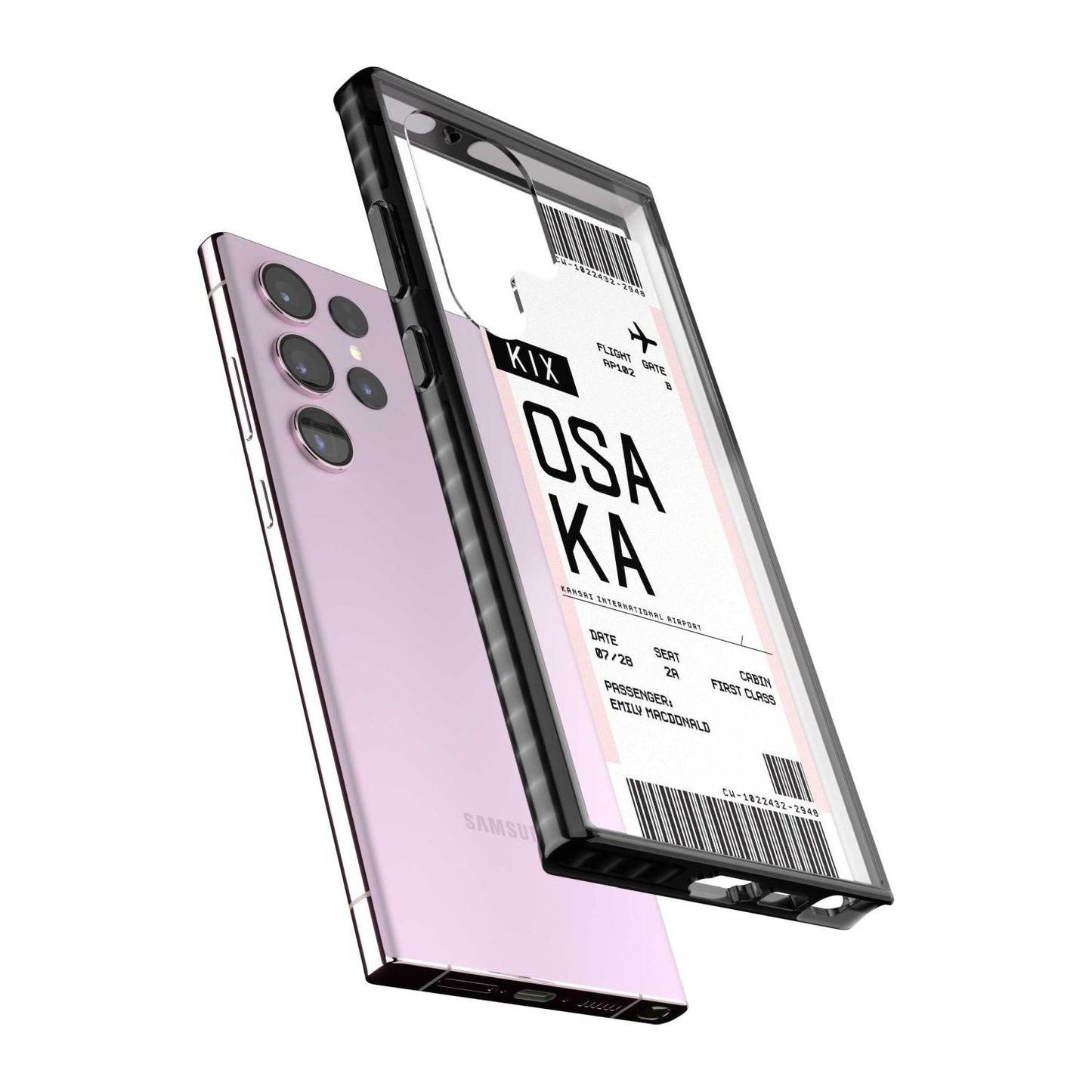 Personalised Osaka Boarding Pass