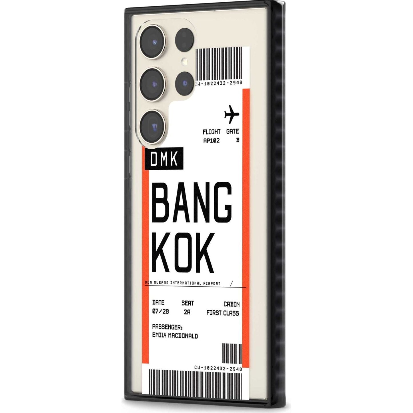 Personalised Bangkok Boarding Pass