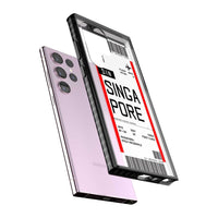 Personalised Singapore Boarding Pass