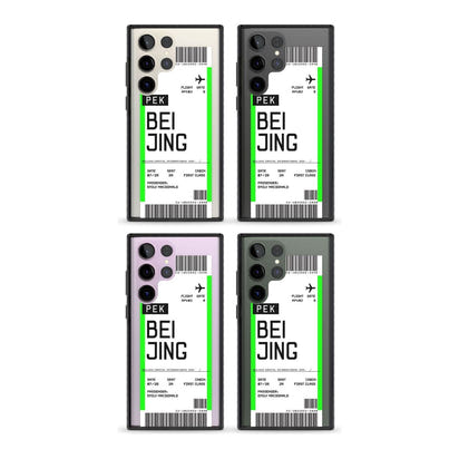 Carte d'embarquement personnalisée pour Pékin