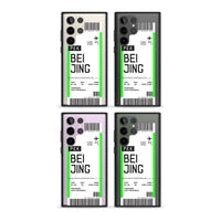 Carte d'embarquement personnalisée pour Pékin