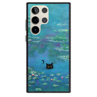 Cat in Monet's Water Lillies