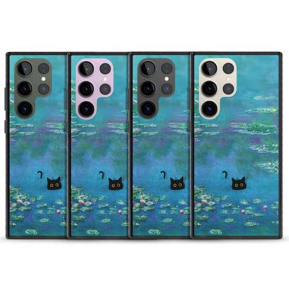 Cat in Monet's Water Lillies