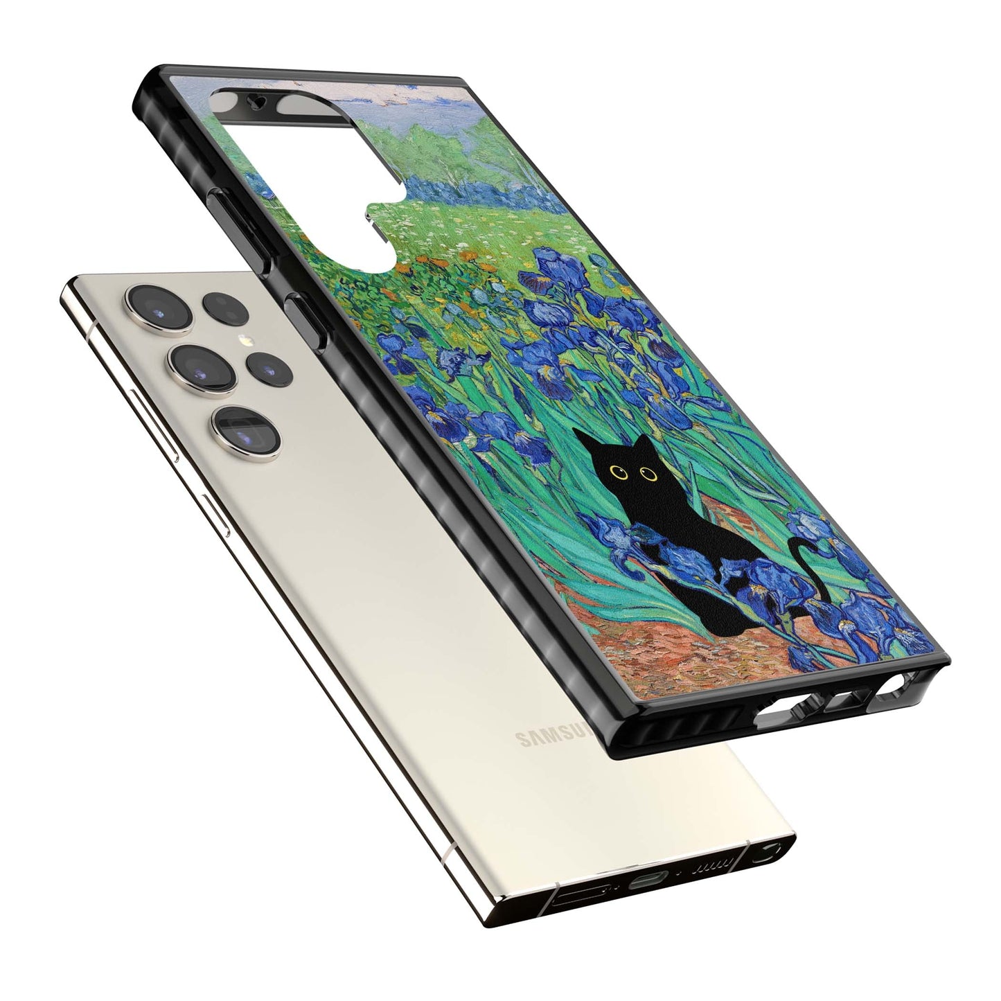 Le chat dans les Iris de Van Gogh