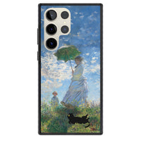 Cat with Monet's Parasol Lady