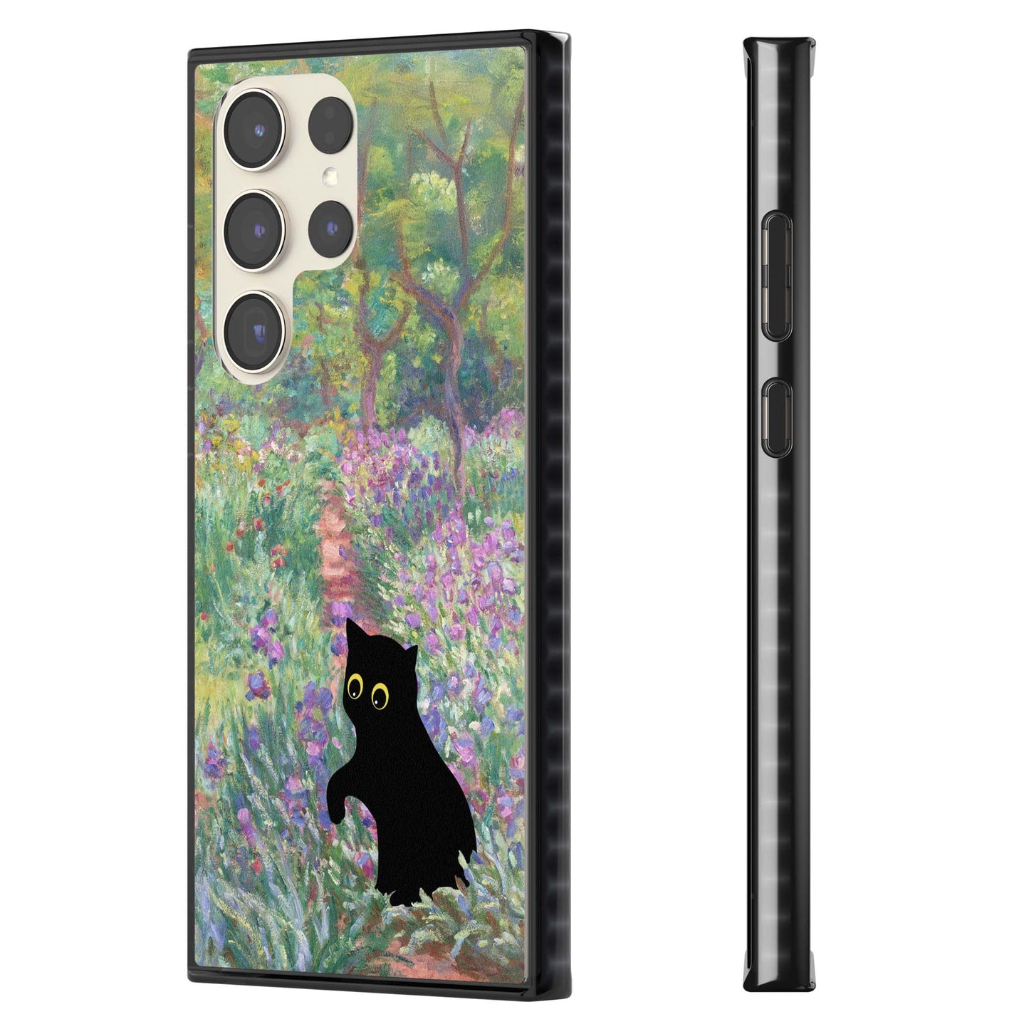 Cat in Monet's Giverny Garden