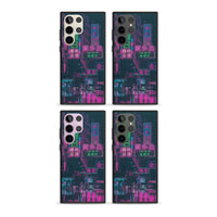 Bande nocturne au néon