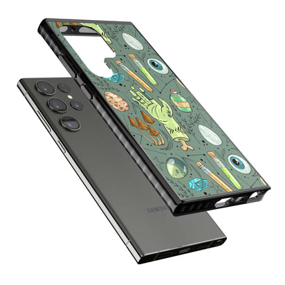 Motif expérimental de dessin animé pour Halloween