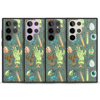 Motif expérimental de dessin animé pour Halloween