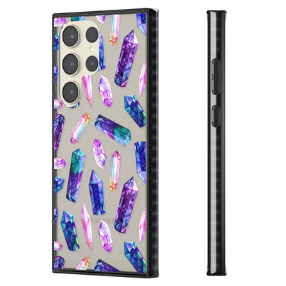 Iridescent Prism Crystals