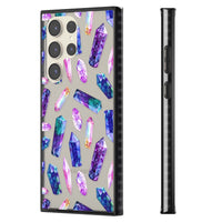 Iridescent Prism Crystals