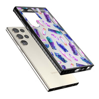 Iridescent Prism Crystals