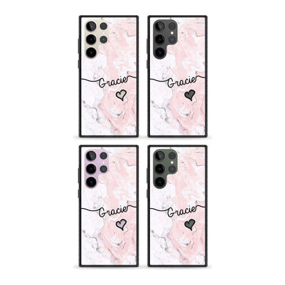 Personalised Pink Marble