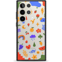 Quirky Cute Icon Pattern