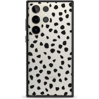 Black Dalmatian Polka Dot