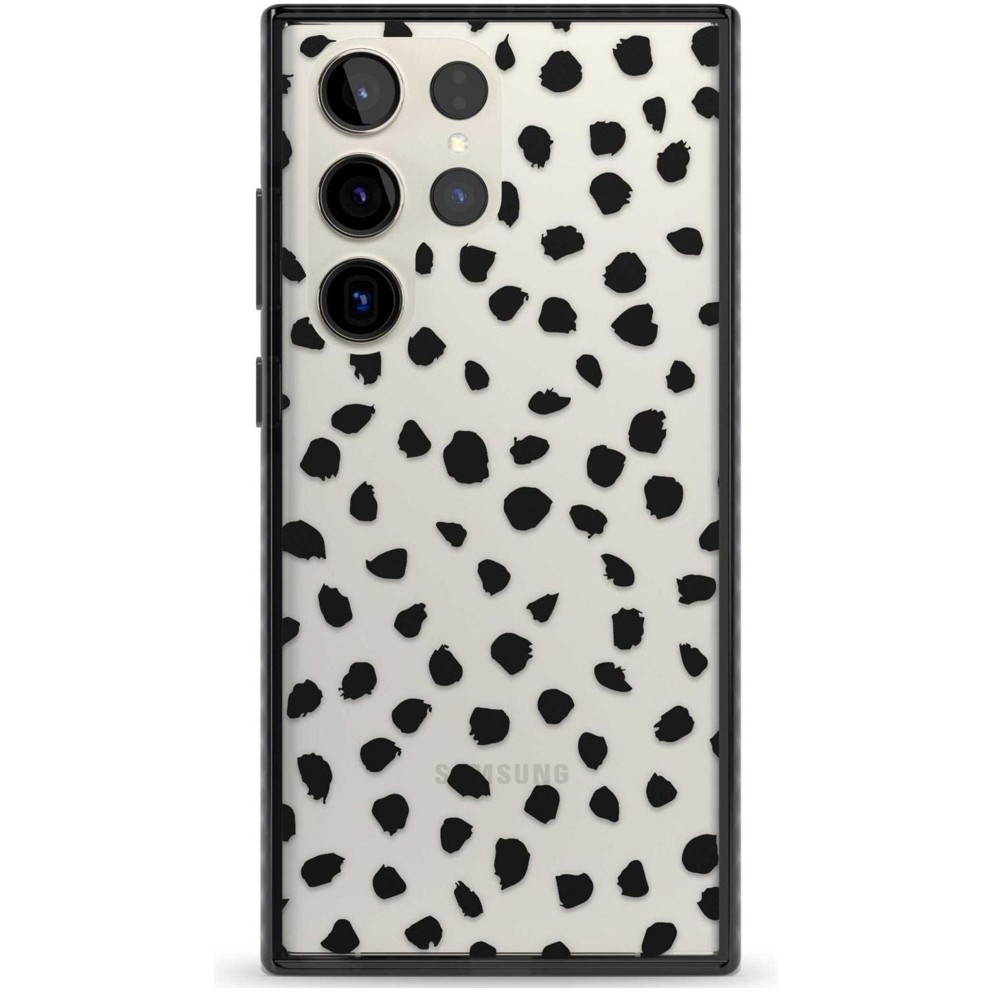 Black Dalmatian Polka Dot