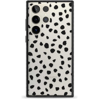 Black Dalmatian Polka Dot