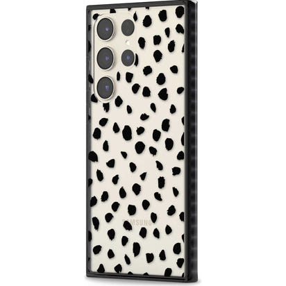 Black Dalmatian Polka Dot
