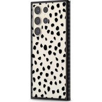 Black Dalmatian Polka Dot