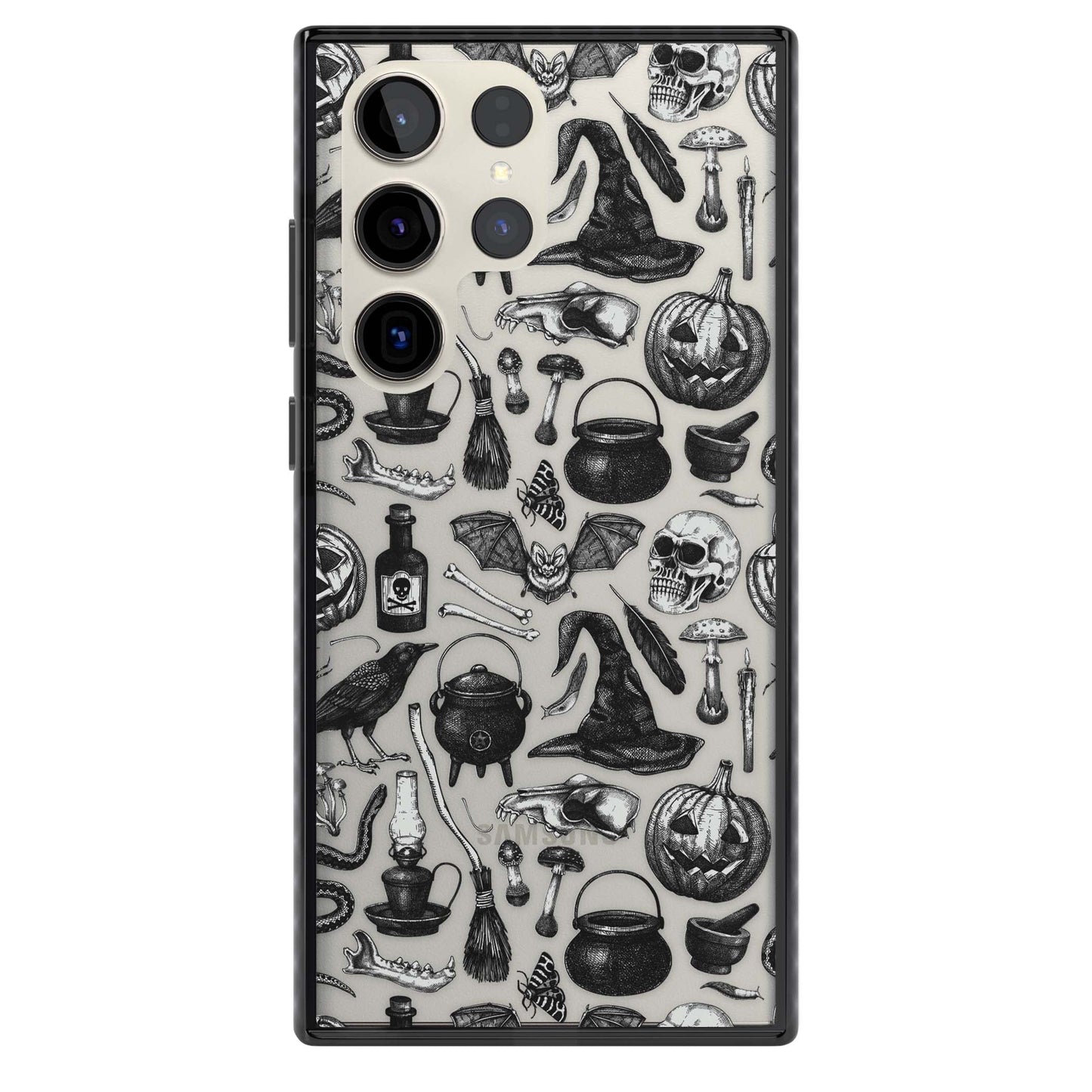 Motif sombre et sorcier