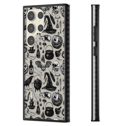 Motif sombre et sorcier