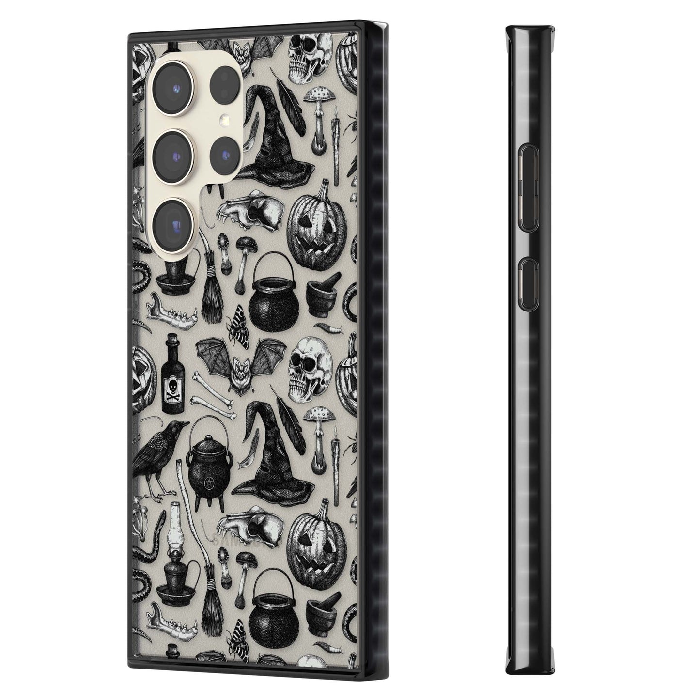 Motif sombre et sorcier