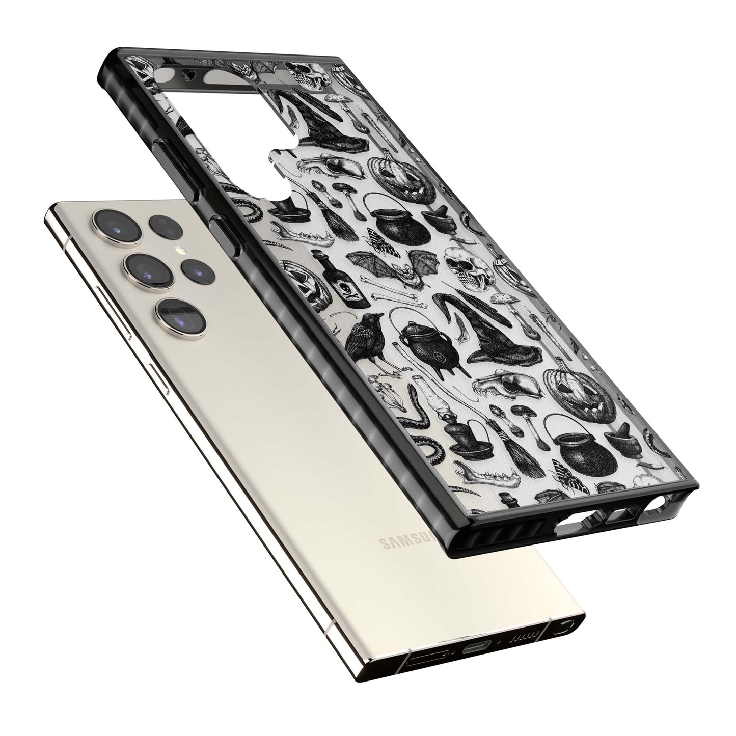 Motif sombre et sorcier