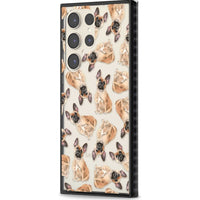 French Bulldog Watercolour Pattern